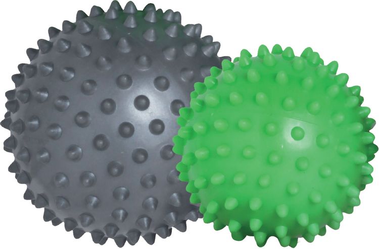 Produktbild: Fitness Noppen-, Massage und Igelball Set, limegreen-anthrazit