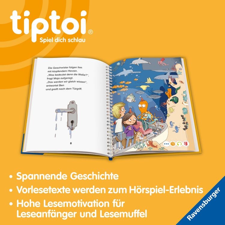 Produktbild: Tiptoi&reg; Lese-Lausch-Abenteuer - Tiefsee