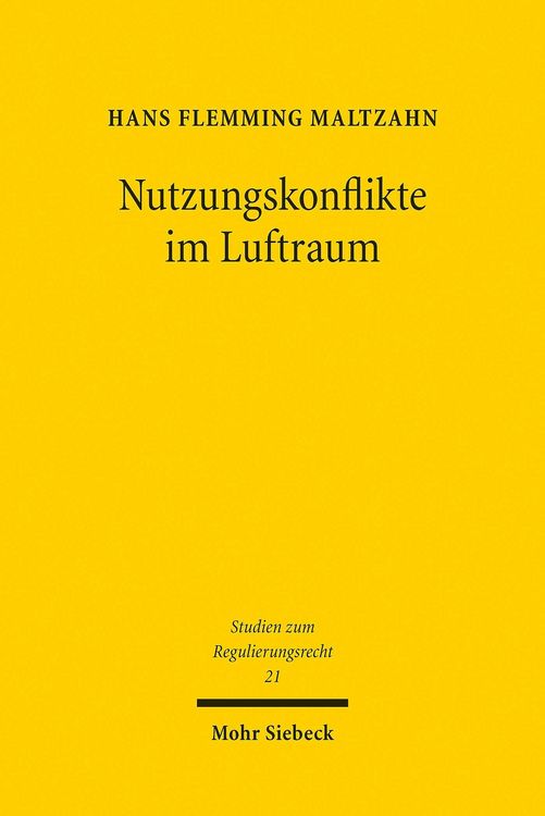 Produktbild: Nutzungskonflikte im Luftraum