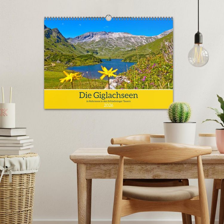 Produktbild: Die Giglachseen (Wandkalender 2026 DIN A3 quer), CALVENDO Monatskalender