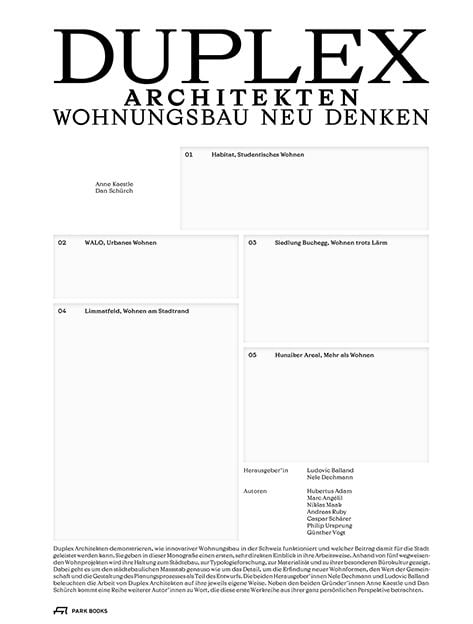 Produktbild: Duplex Architekten