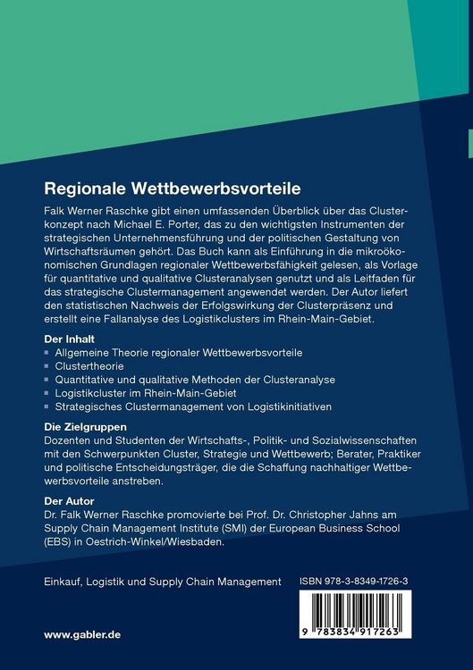 Produktbild: Regionale Wettbewerbsvorteile