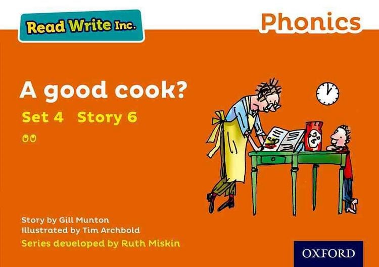 Produktbild: Read Write Inc. Phonics: A Good Cook? (Orange Set 4 Storybook 6)