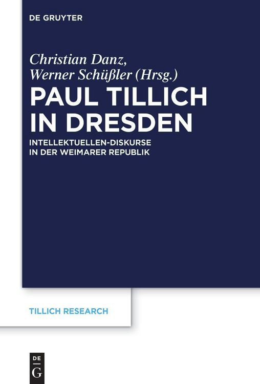 Produktbild: Paul Tillich in Dresden