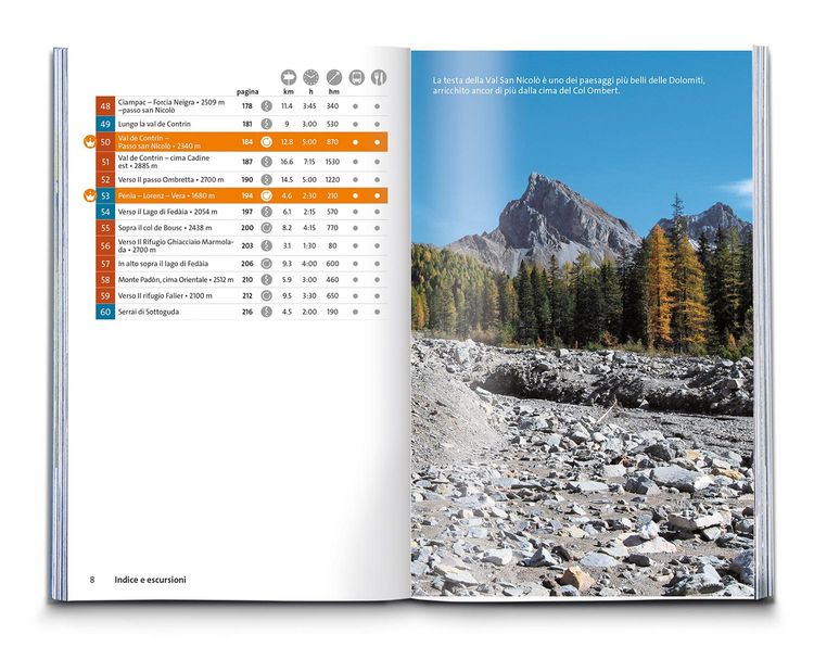 Produktbild: KOMPASS guida escursionistica Val di Fassa / Fassatal, 60 itinerari