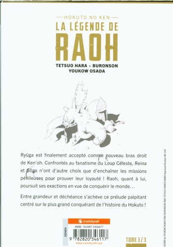 Produktbild: Hokuto no Ken : la l&eacute;gende de Raoh. Tome 3