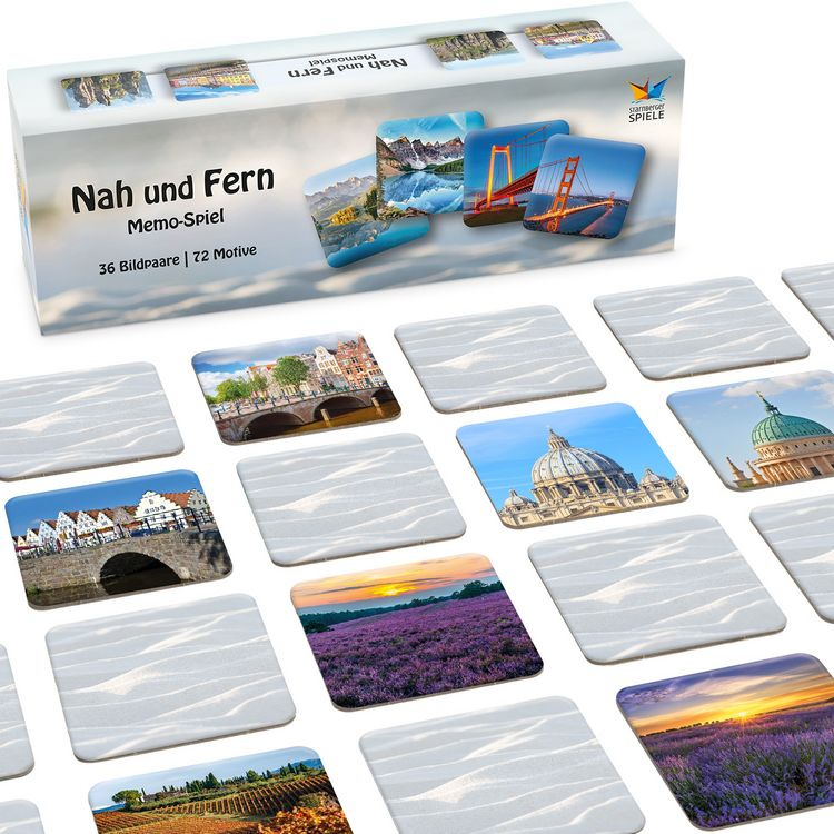 Produktbild: Nah und Fern Memospiel