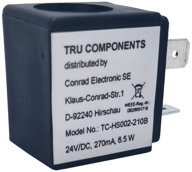 Produktbild: TRU COMPONENTS Spule TC-11331332 24 V/DC (max) 1St.