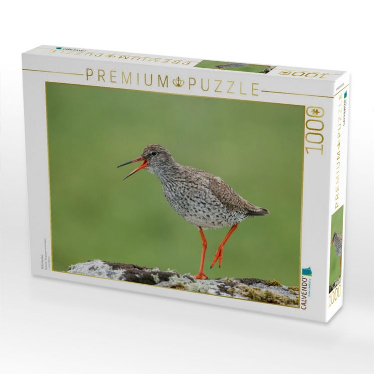 Produktbild: CALVENDO Puzzle Rotschenkel | 1000 Teile Lege-Gr&ouml;&szlig;e 64x48cm Foto-Puzzle f&uuml;r gl&uuml;ckliche Stunden