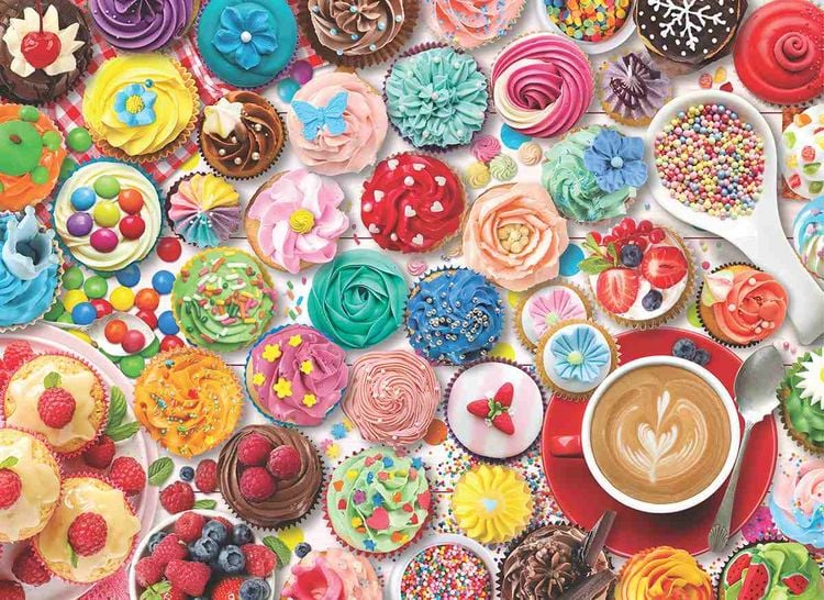 Produktbild: Puzzle in Dosen 1000 Teile - Cupcake Party