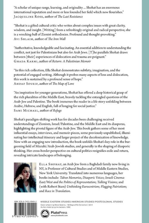 Produktbild: On the Arab-Jew, Palestine, and Other Displacements