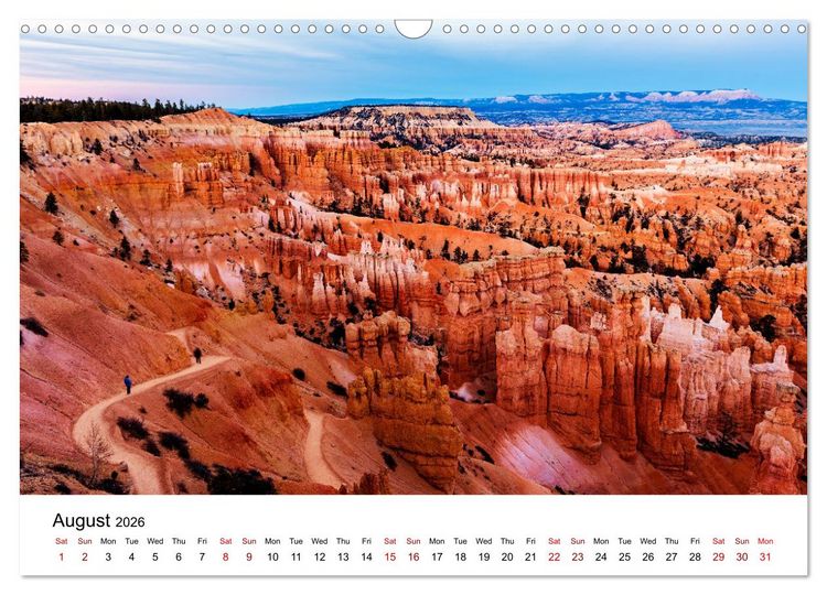 Produktbild: America&rsquo;s Most Beautiful Sceneries (Wall Calendar 2026 DIN A3 landscape), CALVENDO 12 Month Wall Calendar