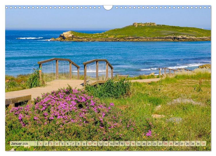 Produktbild: Fischerweg Portugal (Wandkalender 2026 DIN A3 quer), CALVENDO Monatskalender