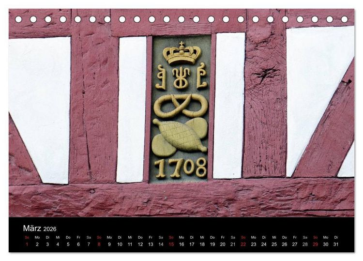 Produktbild: Darmstadt (Tischkalender 2026 DIN A5 quer), CALVENDO Monatskalender