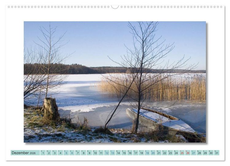 Produktbild: Augenblicke im M&uuml;ritz Nationalpark (Wandkalender 2026 DIN A2 quer), CALVENDO Monatskalender