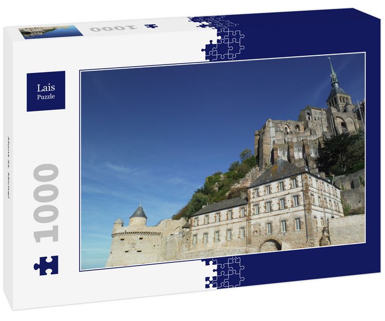 Produktbild: Lais Puzzle Mont St. Michel 1000 Teile