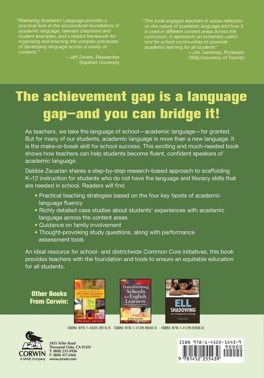 Produktbild: Mastering Academic Language