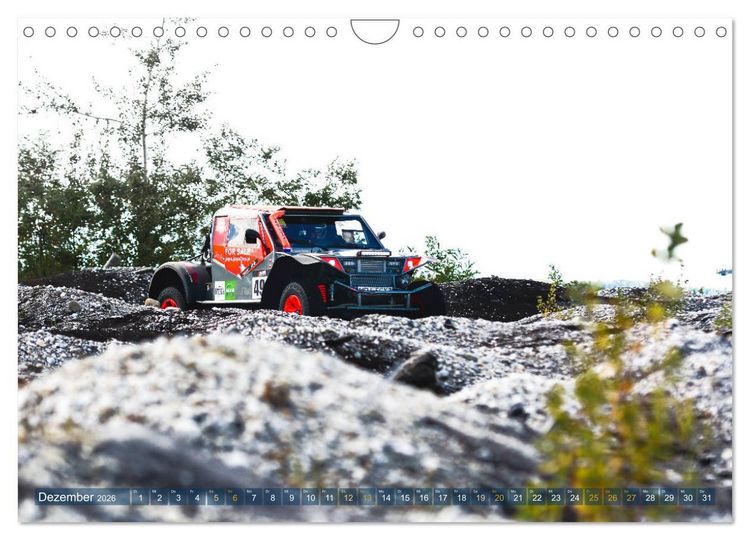 Produktbild: RALLYE RAID (Wandkalender 2026 DIN A4 quer), CALVENDO Monatskalender