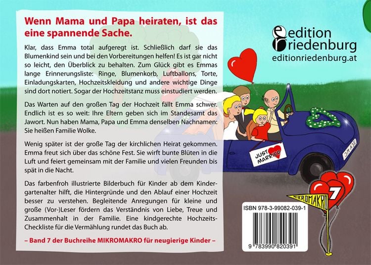 Produktbild: Mama und Papa heiraten - Das Bilderbuch f&uuml;r alle Kinder, deren Eltern Hochzeit feiern