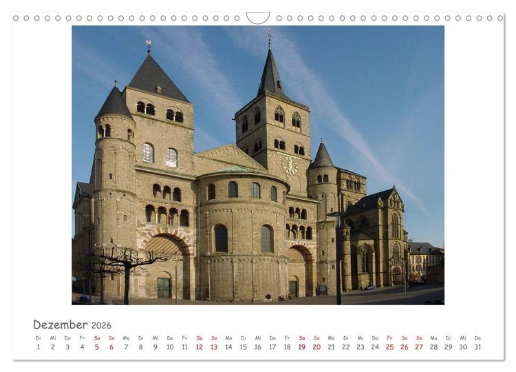 Produktbild: Unvergessliches Trier (Wandkalender 2026 DIN A3 quer), CALVENDO Monatskalender