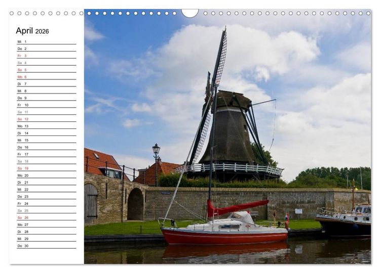 Produktbild: Friesland - Fryslan (Wandkalender 2026 DIN A3 quer), CALVENDO Monatskalender