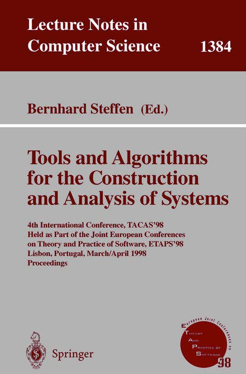 Produktbild: Tools and Algorithms for the Construction and Analysis of Systems