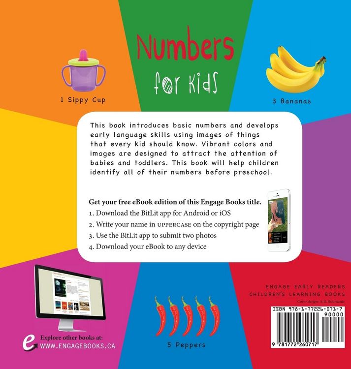 Produktbild: Numbers for Kids age 1-3 (Engage Early Readers