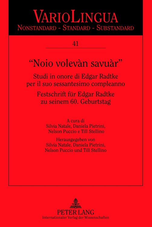 Produktbild: &laquo;Noio volev&agrave;n savu&agrave;r&raquo;