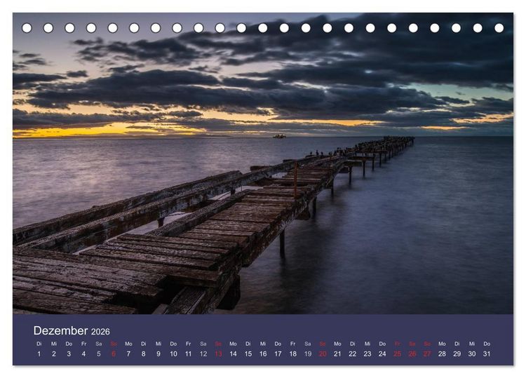 Produktbild: Patagonien-Land der Extreme (Tischkalender 2026 DIN A5 quer), CALVENDO Monatskalender