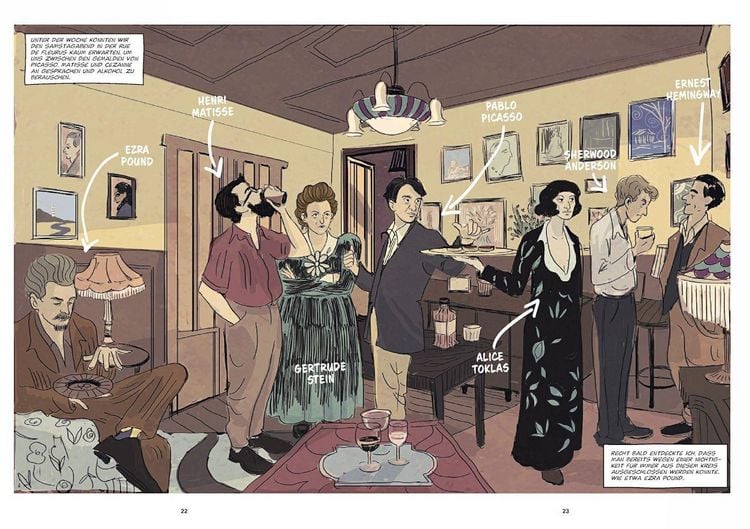 Produktbild: Gertrude Stein und ihr Salon der K&uuml;nste