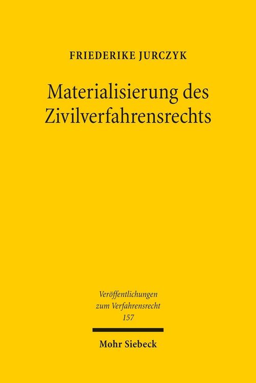 Produktbild: Materialisierung des Zivilverfahrensrechts