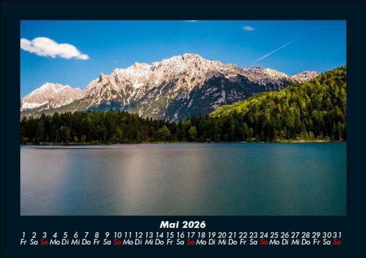 Produktbild: Die Seen der Erde 2026 Fotokalender DIN A5