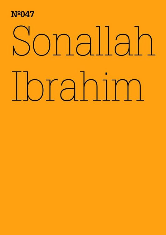 Produktbild: Sonallah Ibrahim