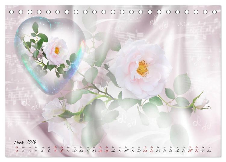 Produktbild: Zeit f&uuml;r Emotionen Bastelkalender (Tischkalender 2026 DIN A5 quer), CALVENDO Monatskalender
