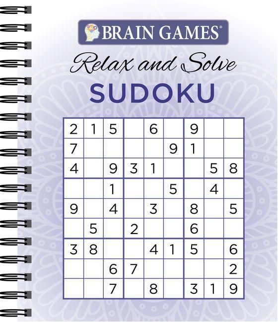Produktbild: Brain Games - Relax and Solve: Sudoku (Purple)