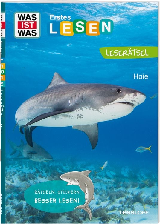 Produktbild: WAS IST WAS Erstes Leser&auml;tsel. Haie