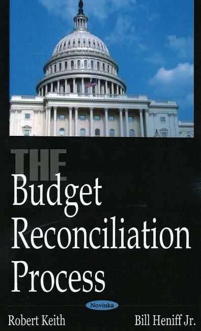 Produktbild: Keith, R: Budget Reconciliation Process