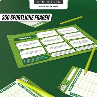 Produktbild: DENRKIESEN - VOLL VERSCH&Auml;TZT Fussball Edition - "Knapp daneben ist auch gewonnen."