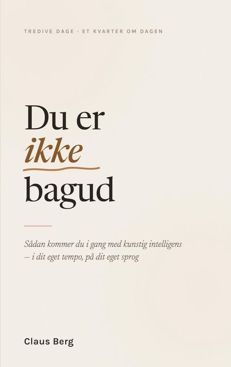Produktbild: Du er ikke bagud