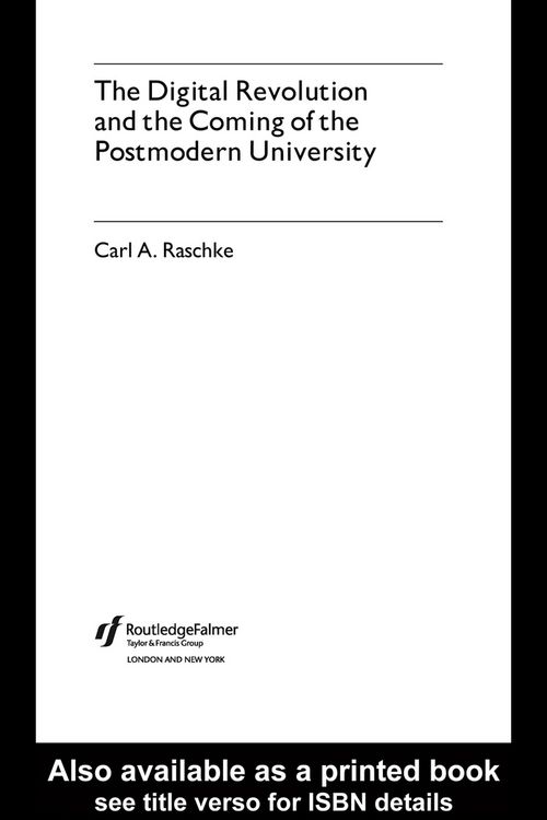 Produktbild: The Digital Revolution and the Coming of the Postmodern University