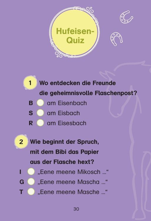 Bibi & Tina: Die geheimnisvolle Flaschenpost