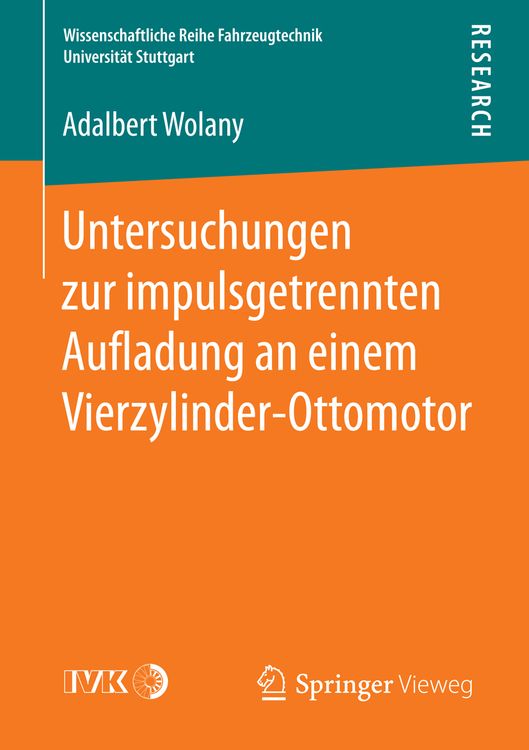 Produktbild: Untersuchungen zur impulsgetrennten Auﬂadung an einem Vierzylinder-Ottomotor