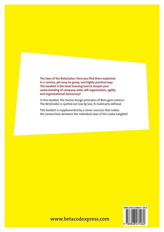 Produktbild: The laws of the BetaCodex