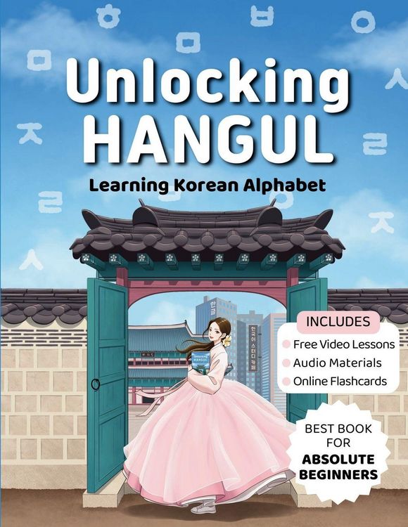 Produktbild: Unlocking Hangul - Learning Korean Alphabet