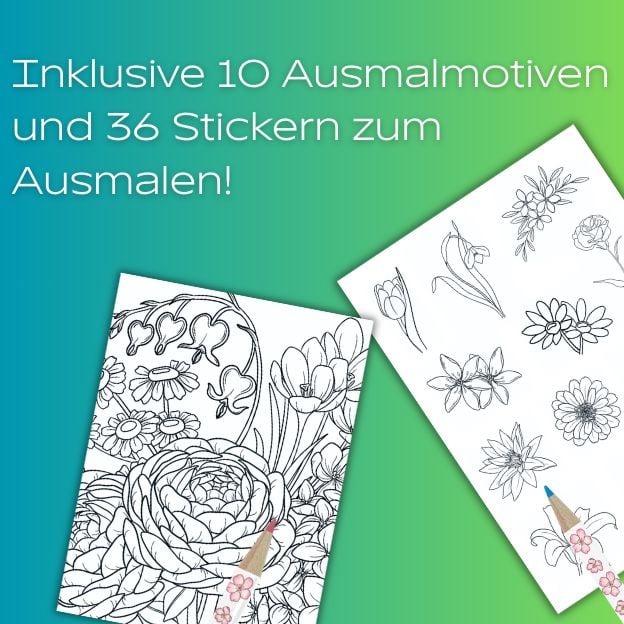 Produktbild: Colorful World Designdose mit 12 Buntstiften