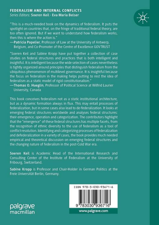 Produktbild: Emerging Federal Structures in the Post-Cold War Era