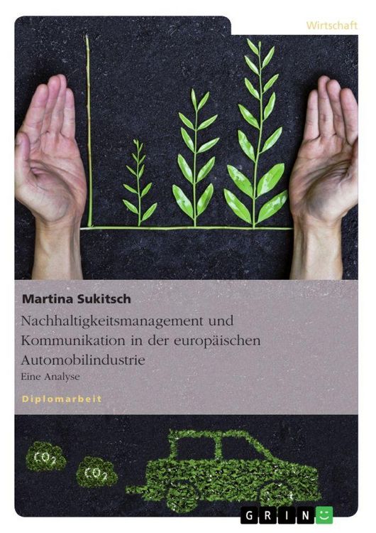 Produktbild: Nachhaltigkeitsmanagement und Kommunikation in der europ&auml;ischen Automobilindustrie
