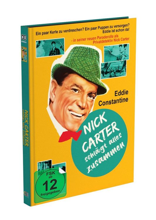 Produktbild: NICK CARTER SCHL&Auml;GT ALLES ZUSAMMEN - 2-Disc Mediabook Cover B (Blu-ray + DVD) Limited 250 Edition &ndash; Uncut