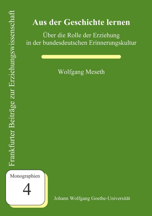 Bild vom Artikel Aus der Geschichte lernen vom Autor Wolfgang Meseth