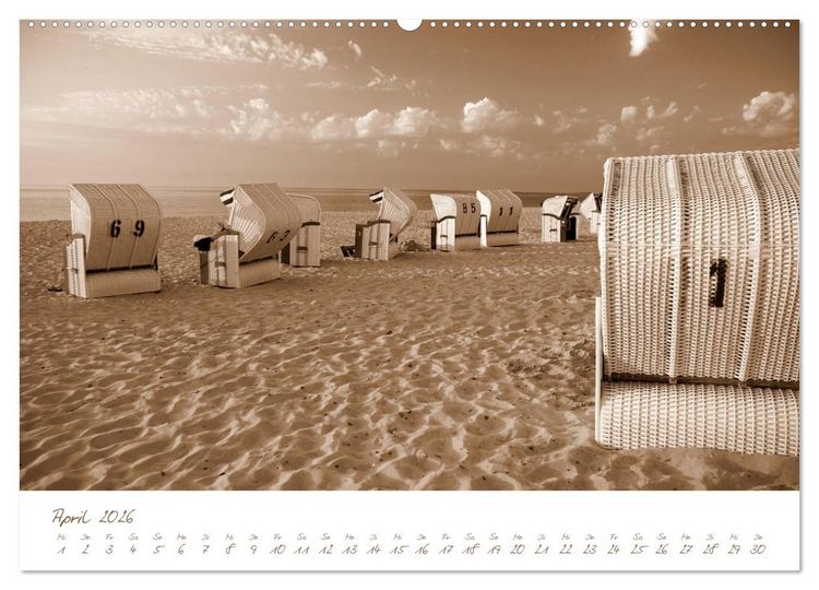 Produktbild: Ostsee-Nostalgie (Wandkalender 2026 DIN A2 quer), CALVENDO Monatskalender
